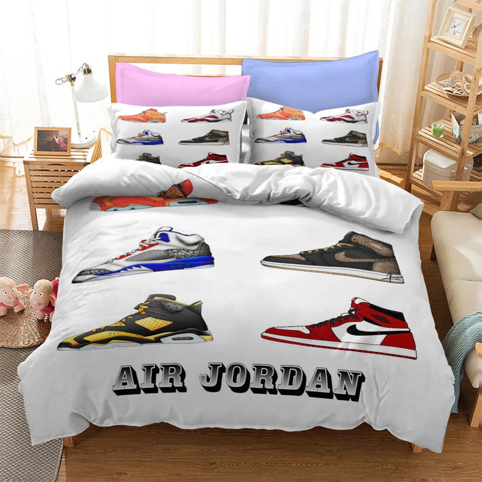 Soft microfiber NBA basketball doona cover
