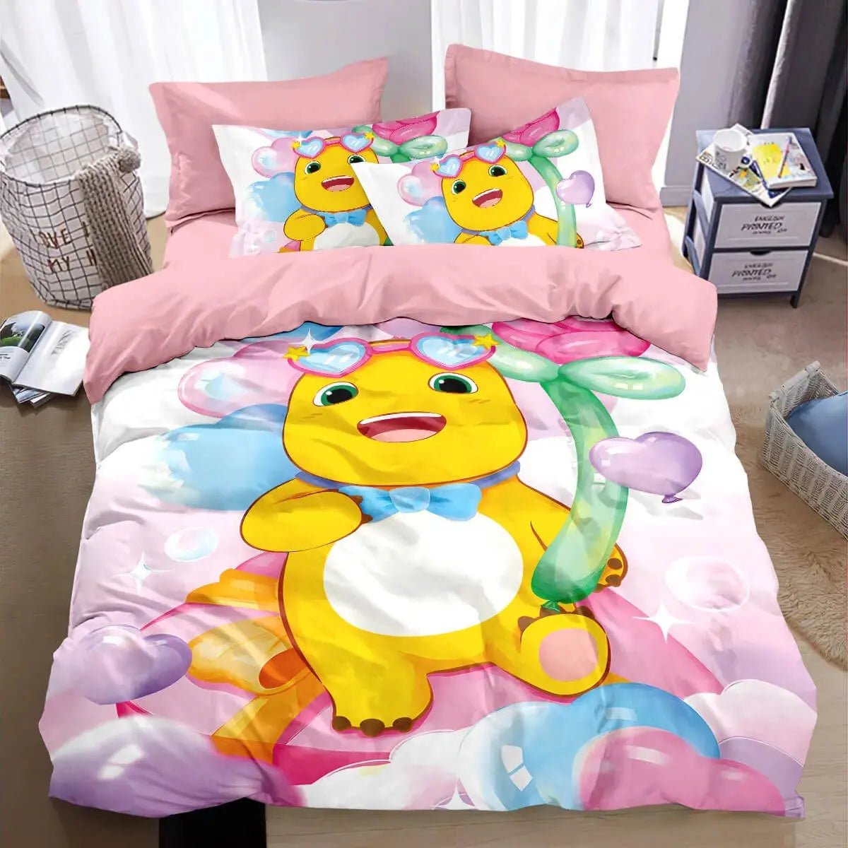 Nailong the Milk Dragon Quilt Cover