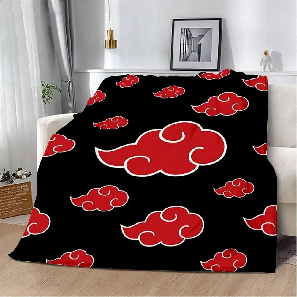 Naruto Itachi Akatsuki Throw Blanket