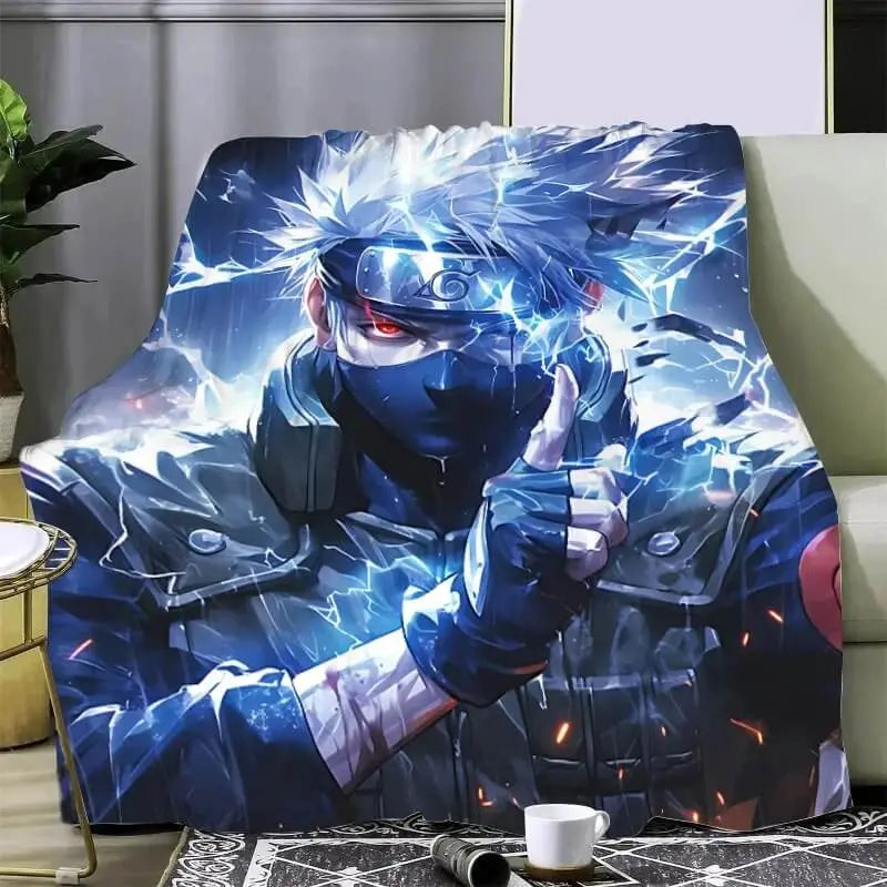 Naruto Kakashi Hatake Throw Blanket