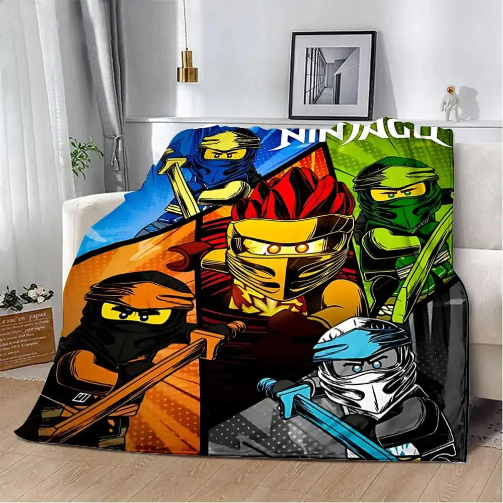 Ninjago 3D Throw Blanket