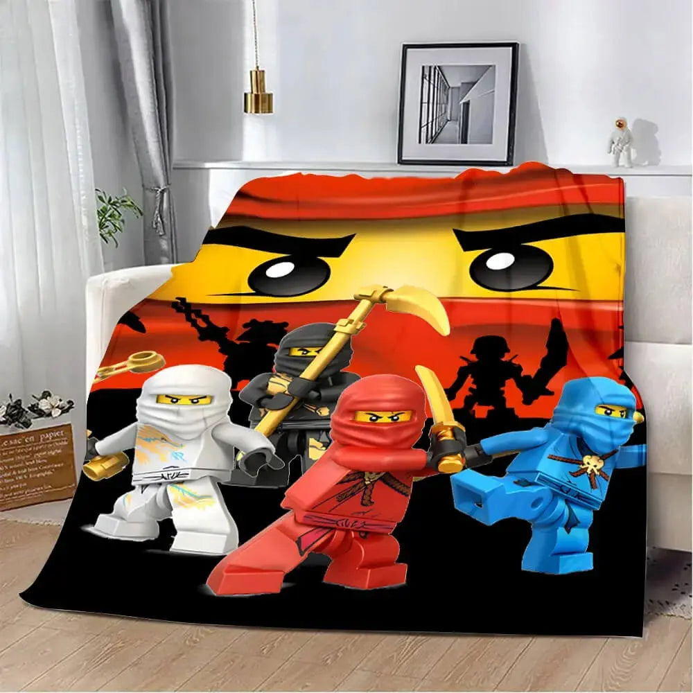 Ninjago 3D Throw Blanket