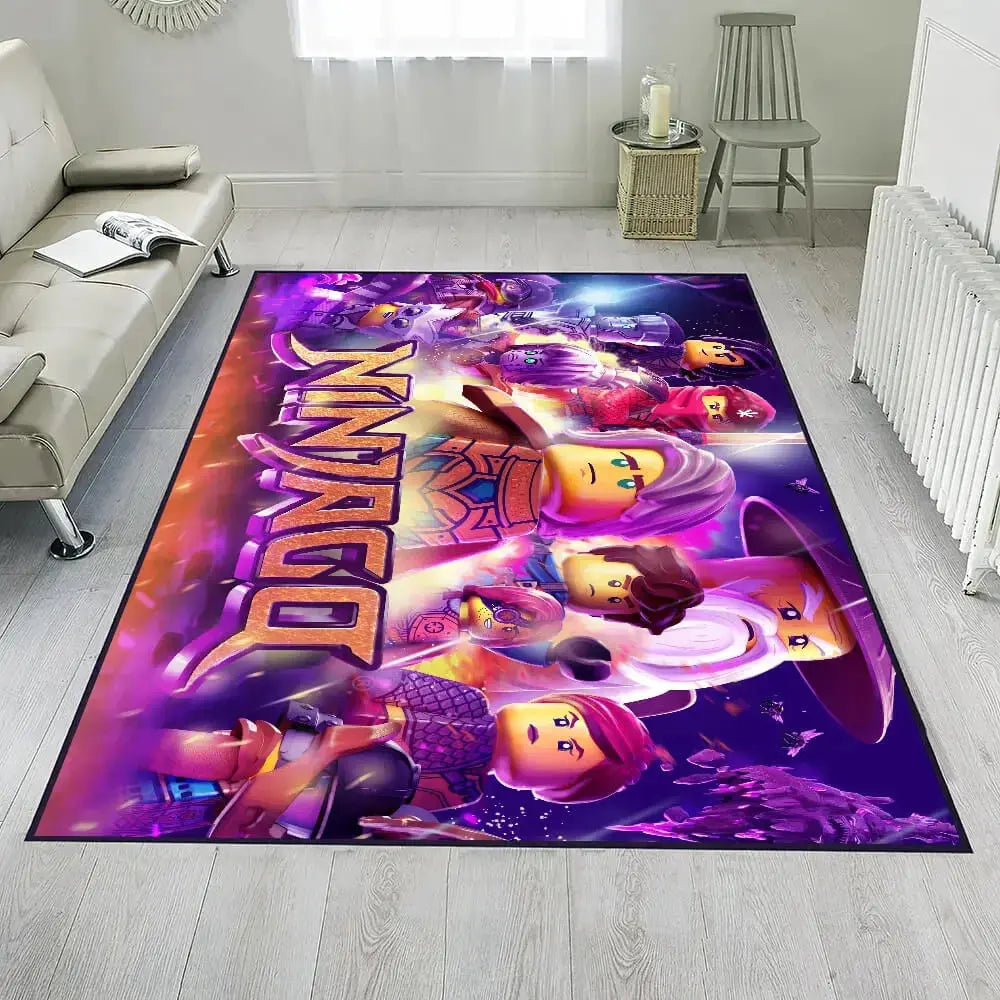Soft home carpet rug placed in a living room with modern furniture
