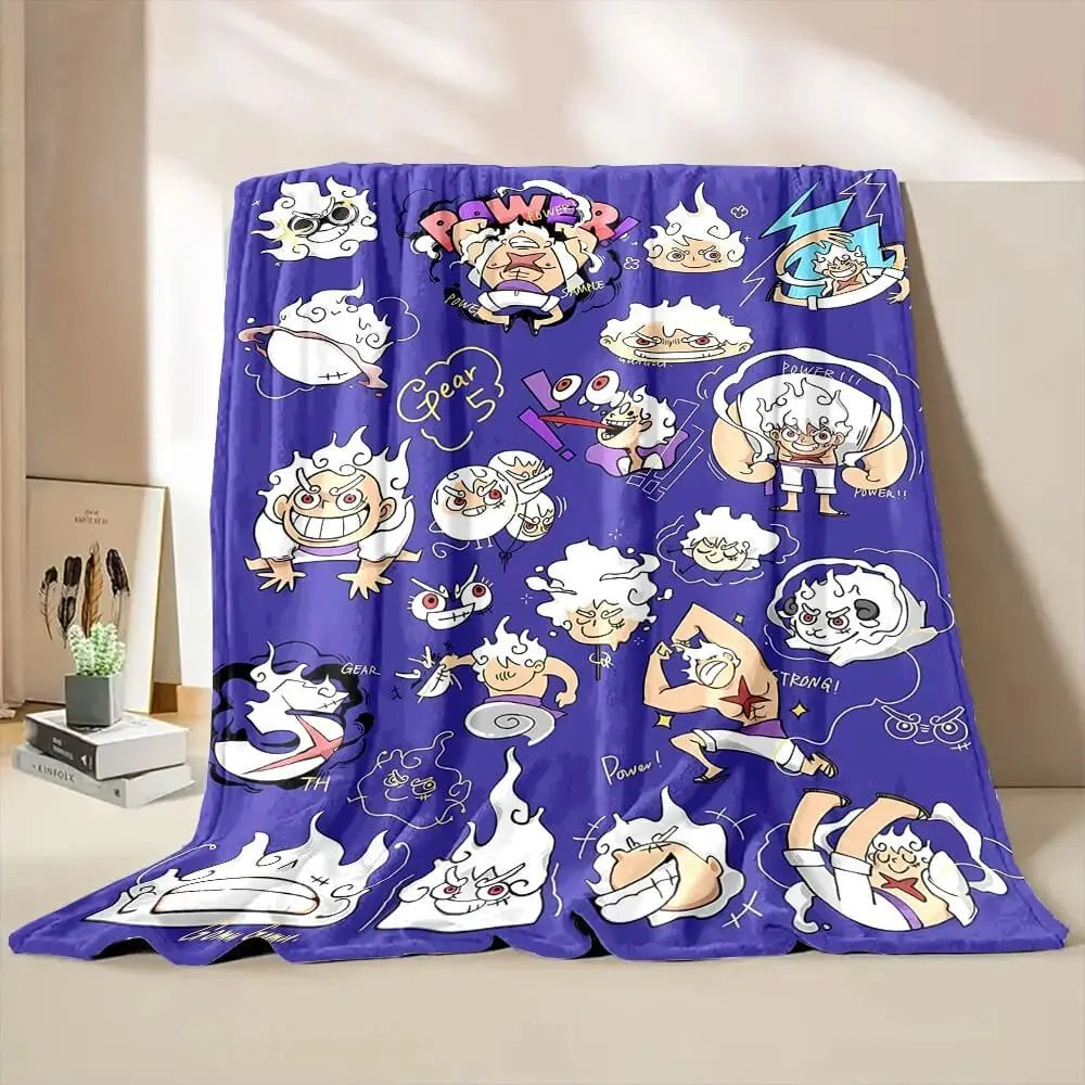 One Piece Anime Throw Blanket 
