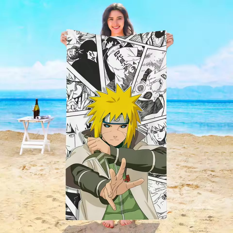 Otaku beach towel