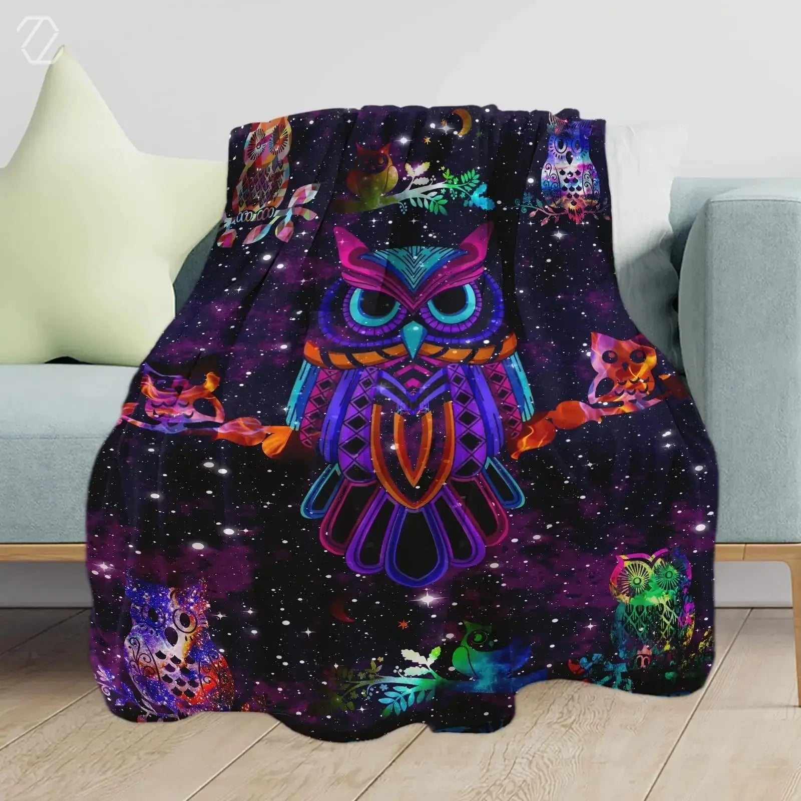 Owl Throw Blanket
