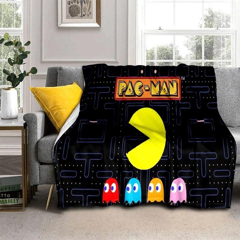 Pac-Man throw blanket for kids
