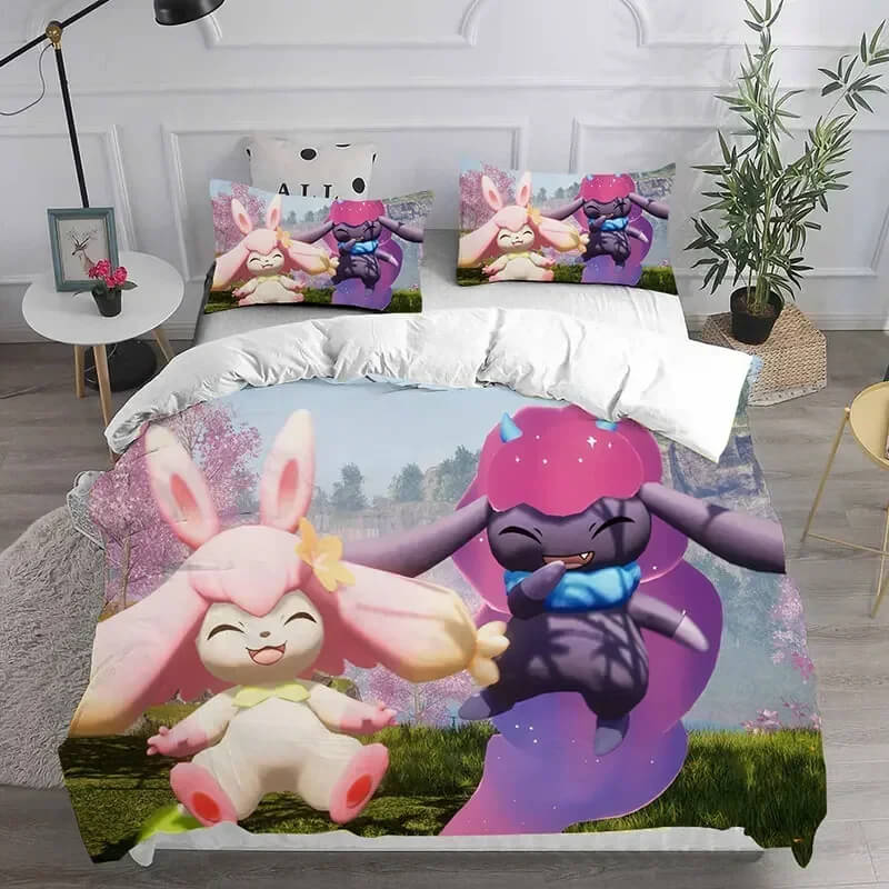 Palworld HD print bedding