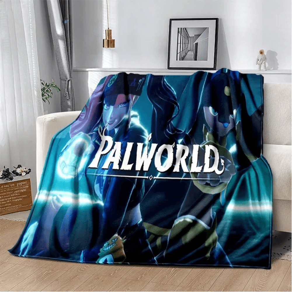 Palworld throw blanket HD design