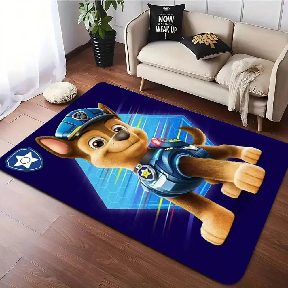 Soft home carpet rug placed in a living room with modern furniture