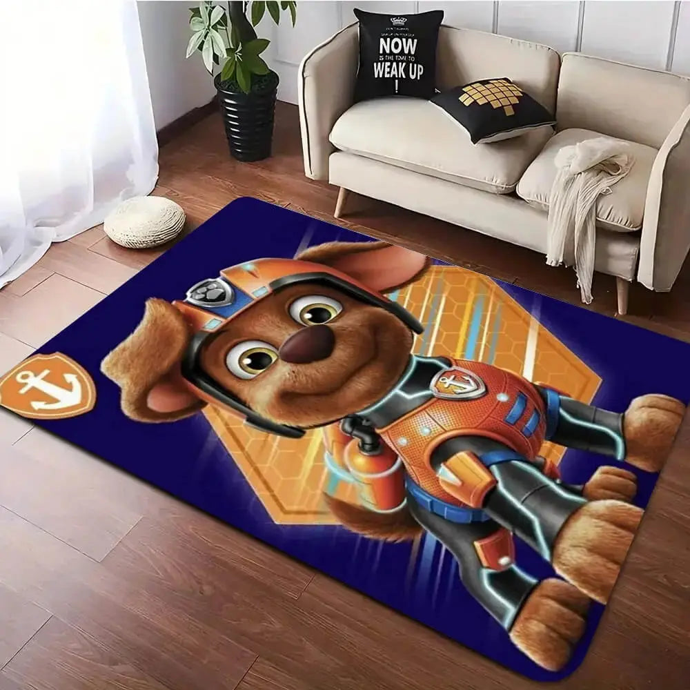 Soft home carpet rug placed in a living room with modern furniture