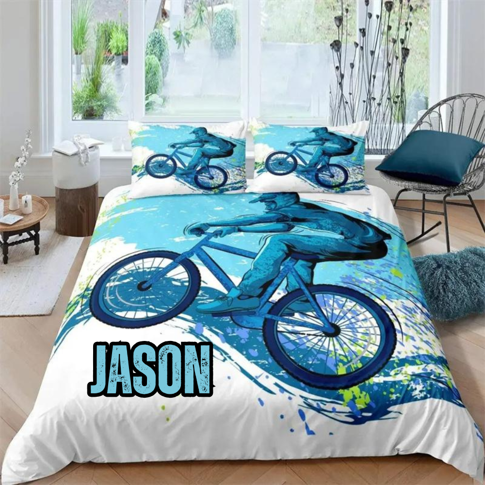 Personalized BMX Duvets Cover Set