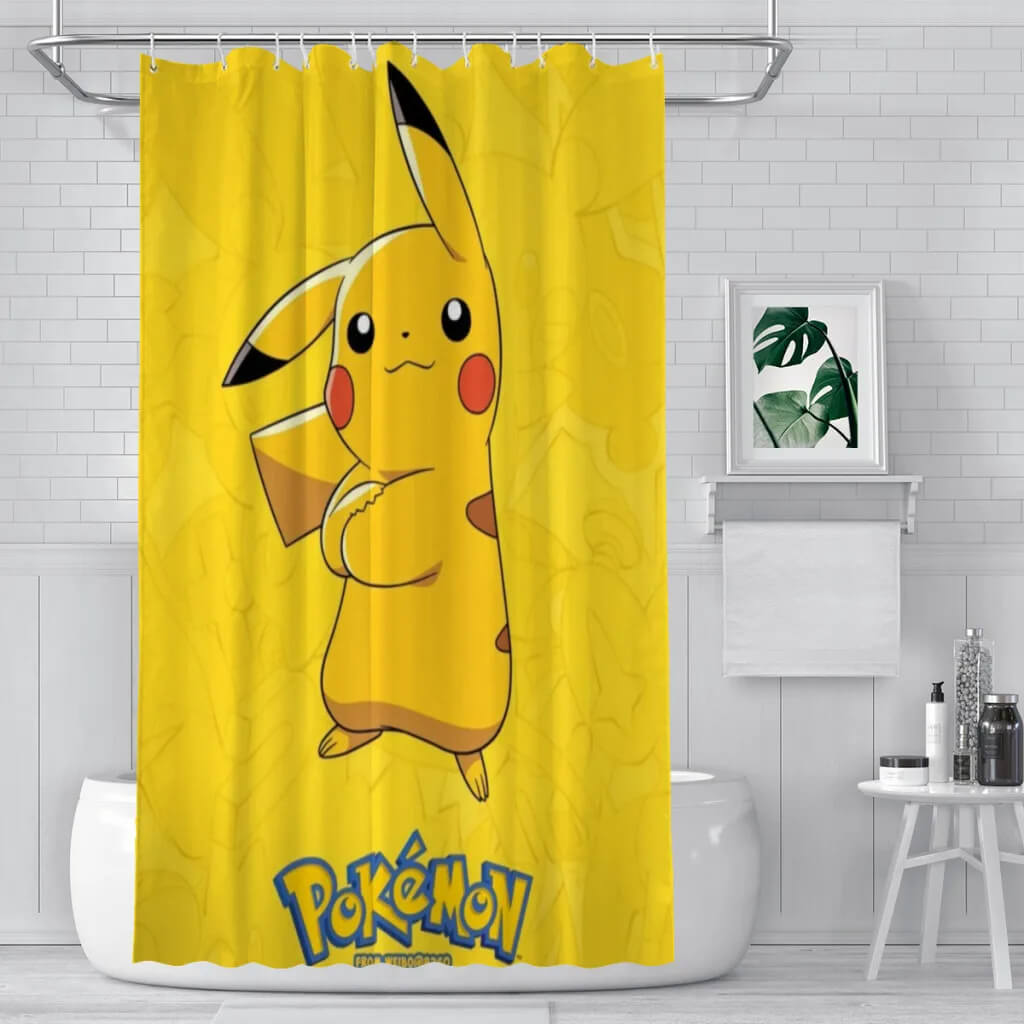 Pikachu Shower Curtain