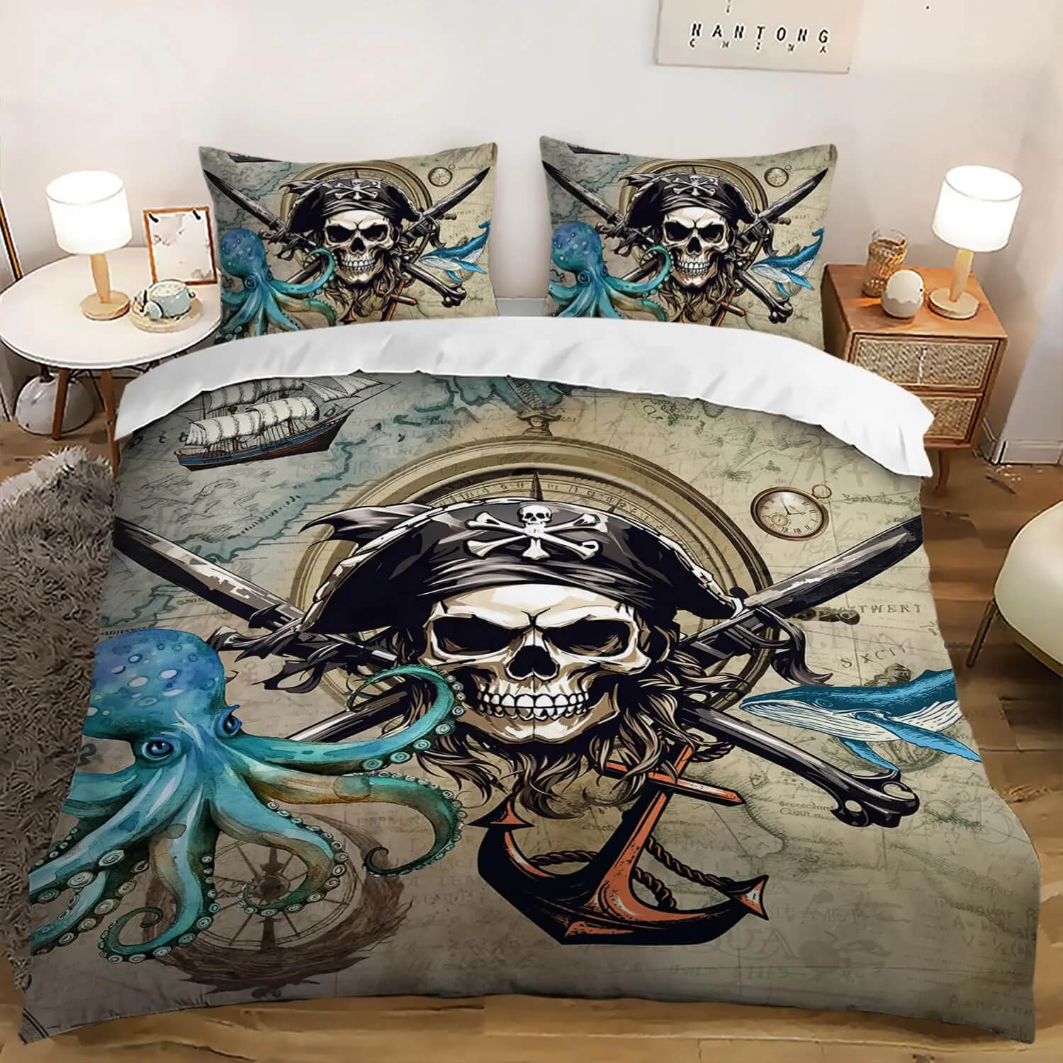 nautical bedding stylish bedroom