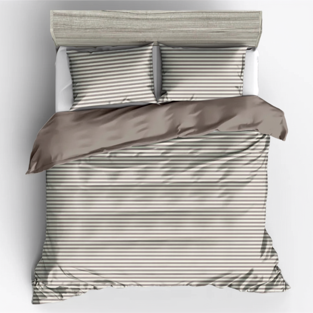 Modern plaid quilt cover