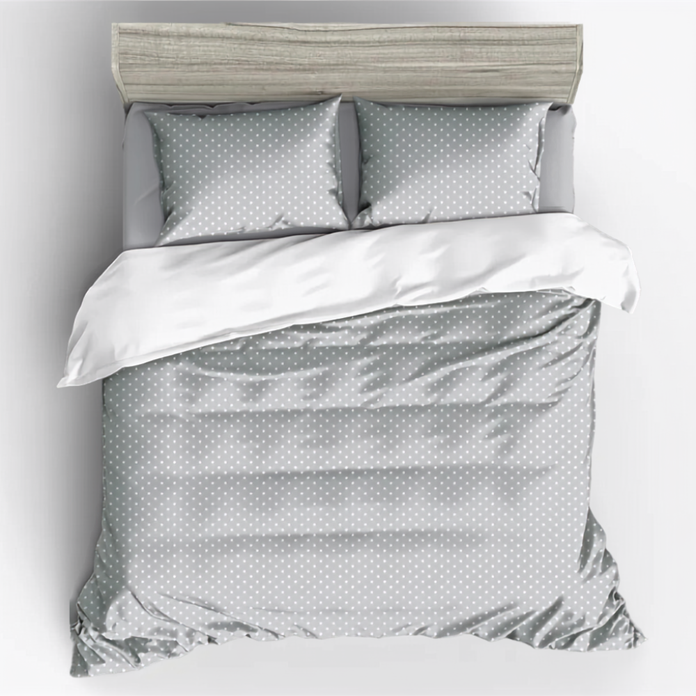 Plaid bedding for bedroom makeover