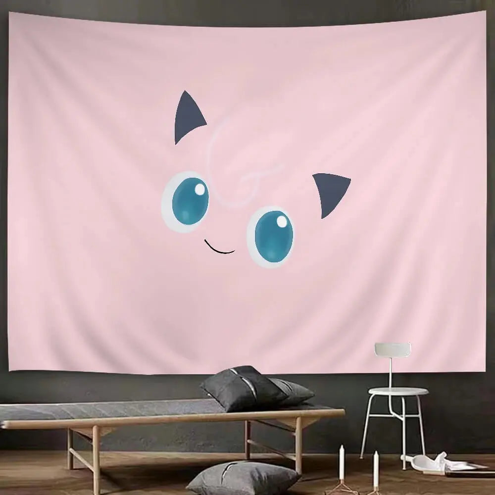 Pokemon Jigglypuff Tapestry