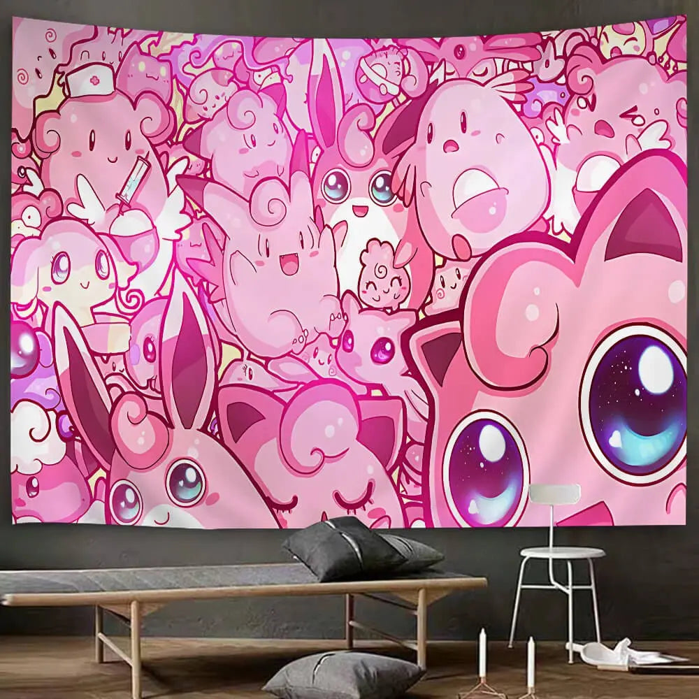 Pokemon Jigglypuff Wall Hanging