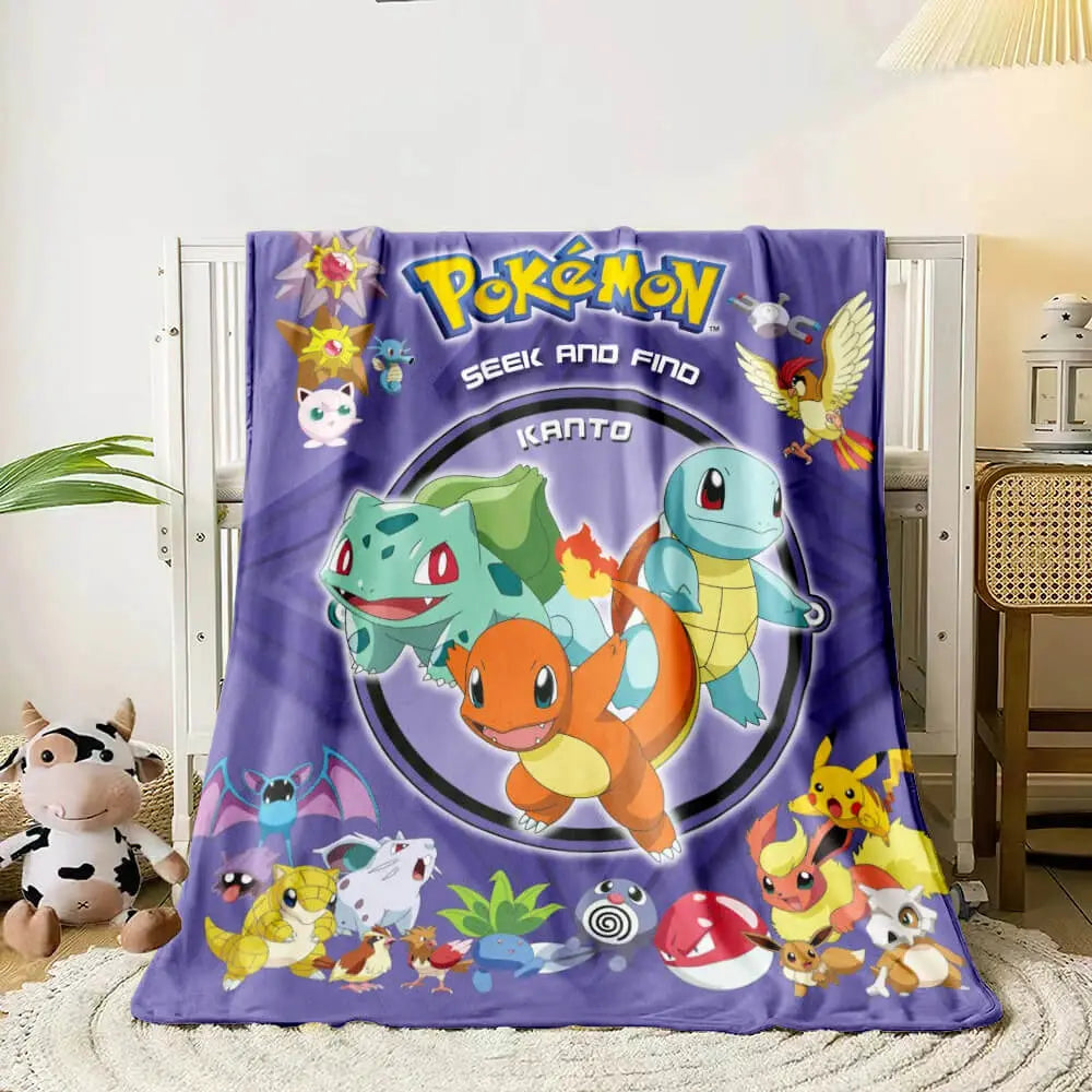 Pokemon Throw Blanket