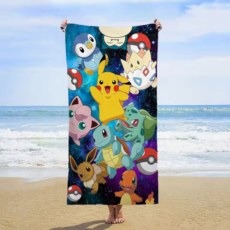 Pokemon towels for kids