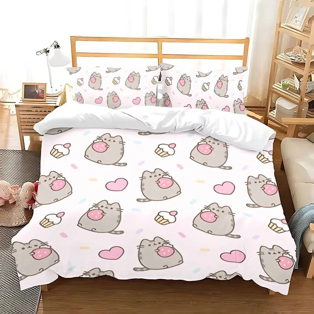 Pusheen Cat Duvet Cover