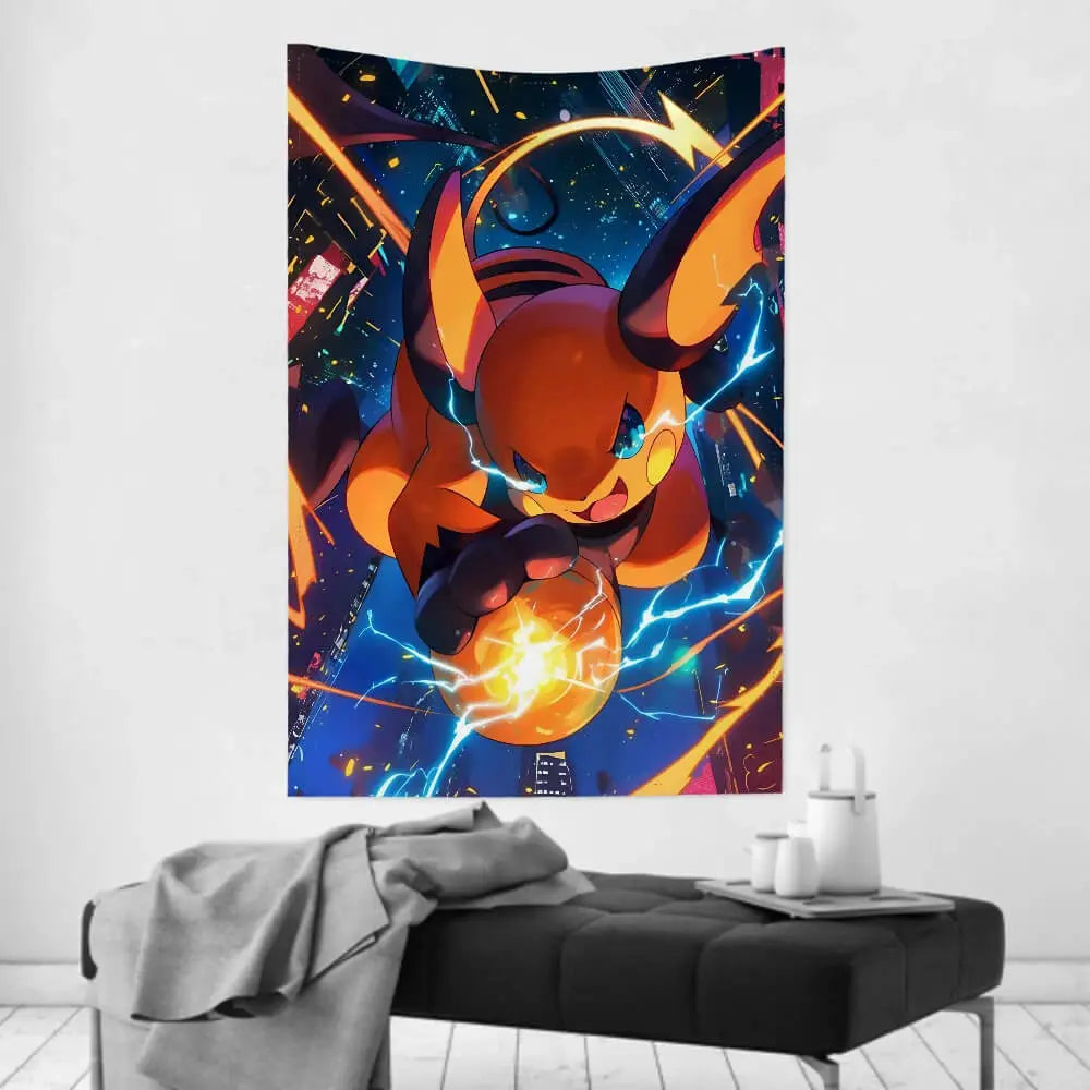 Raichu Pokemon Tapestry