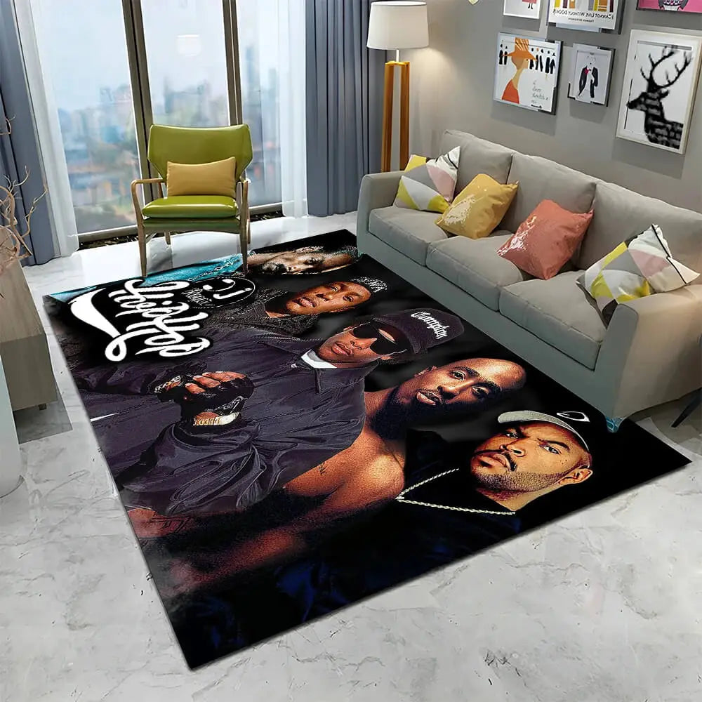 Rapper Legends Star Lil Wayne Area Rug