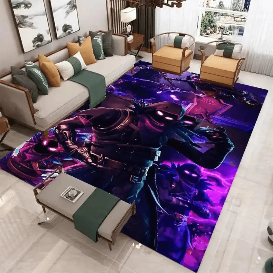 Soft home carpet rug placed in a living room with modern furniture