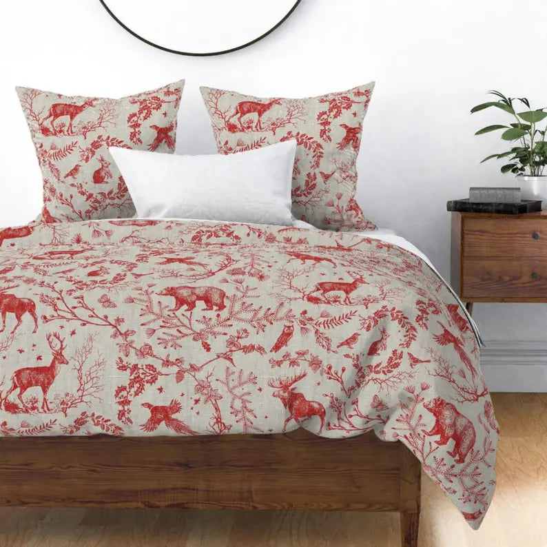 Reindeer duvet cover