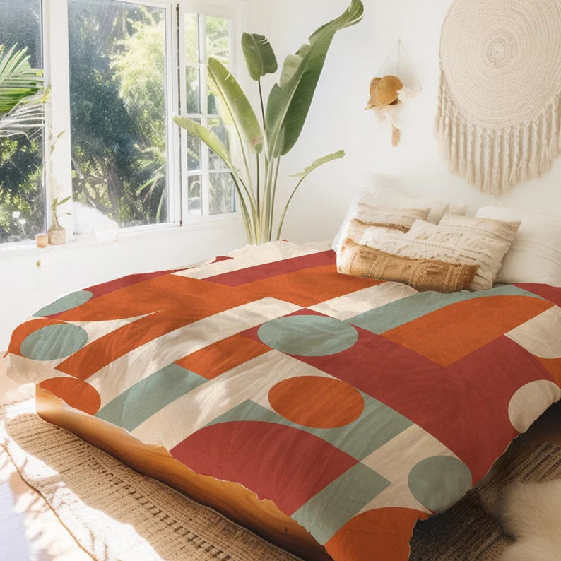 Retro 70s Duvet Cover Set