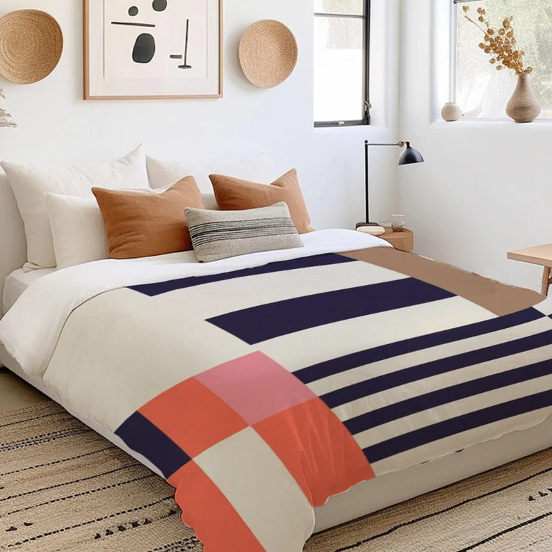 retro kids bedding