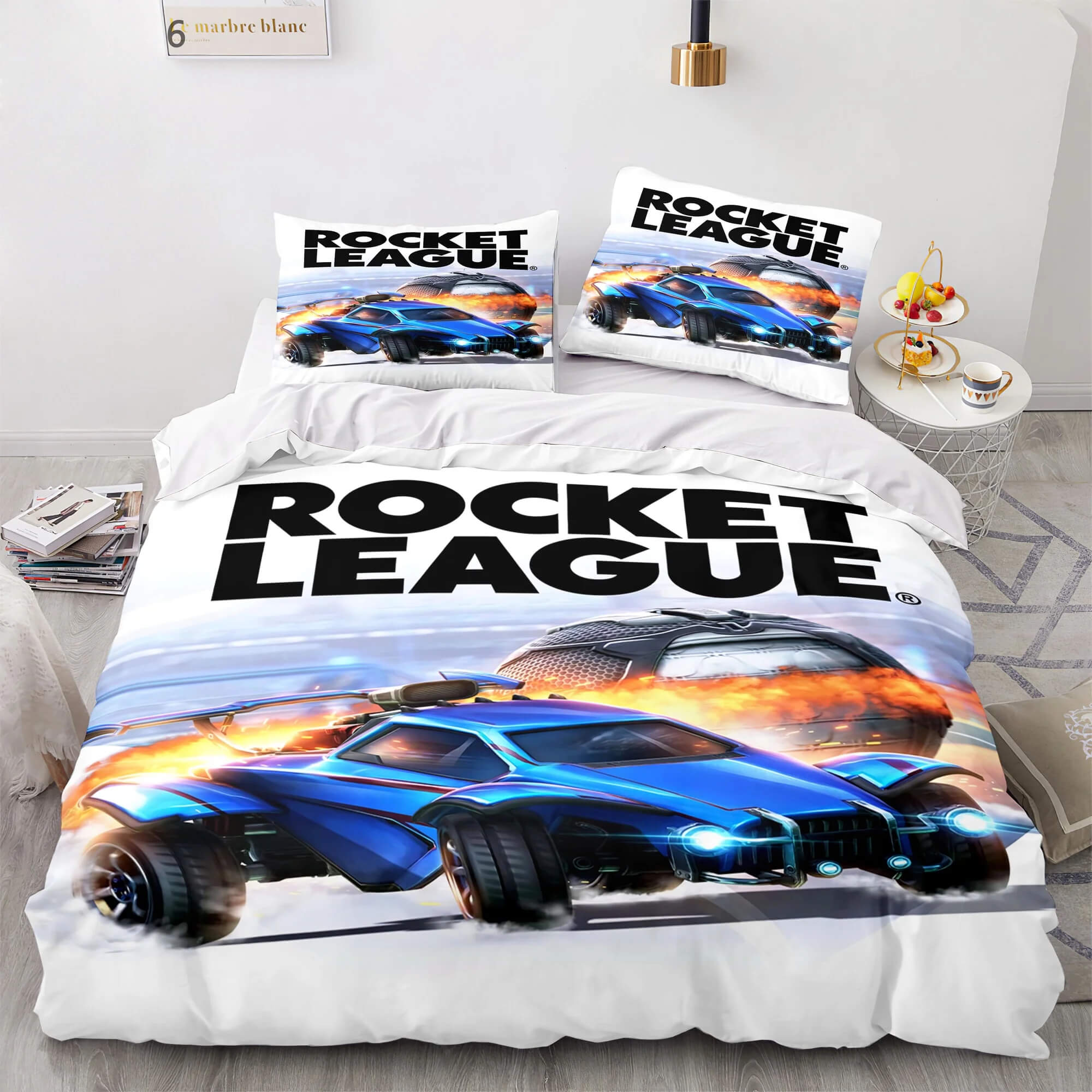Rocket League bed linen set for esports fans