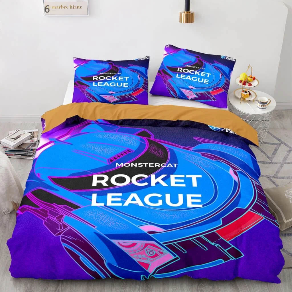 Rocket League doona cover microfiber soft fabric