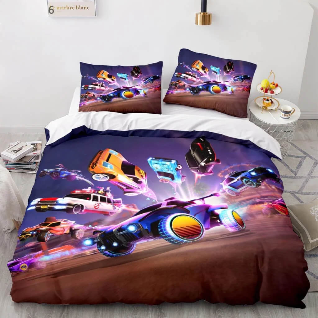 Rocket League bedding for kids teens and adults