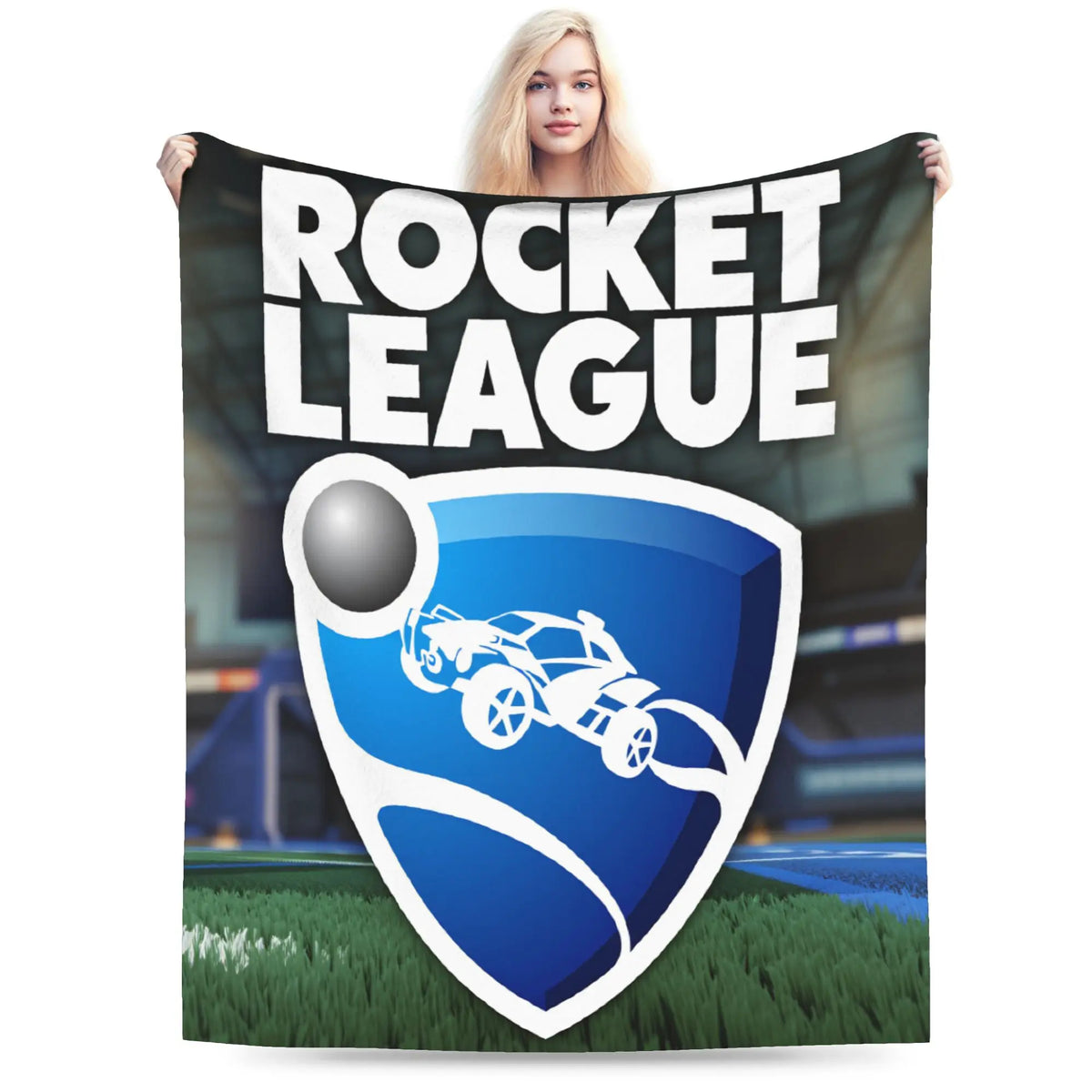 Rocket League blanket HD print gaming artwork