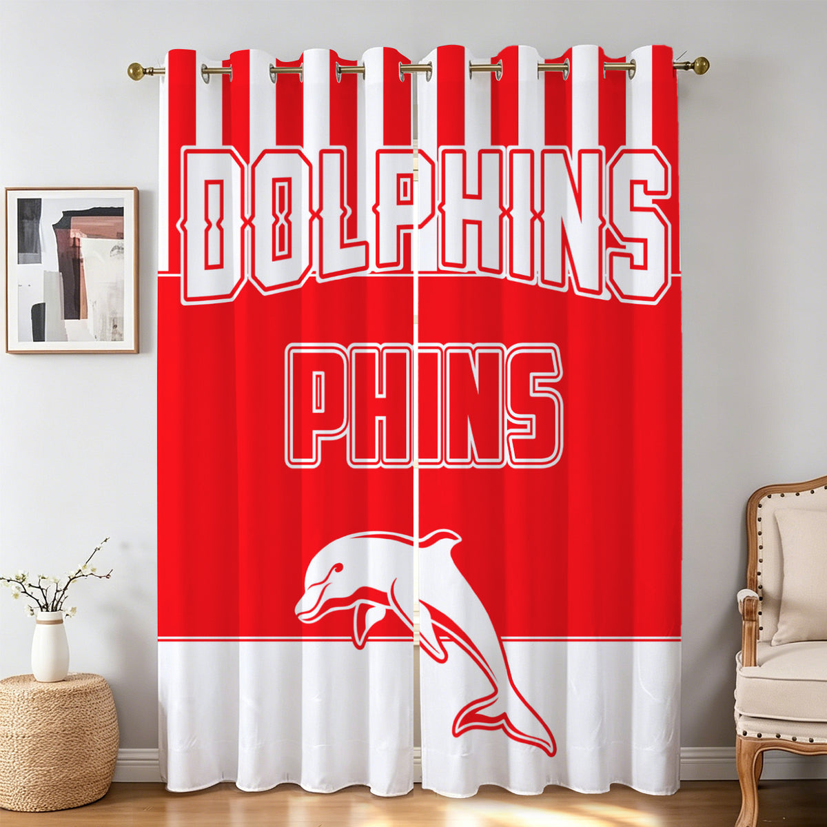 rugby sports decor window panels for gifts