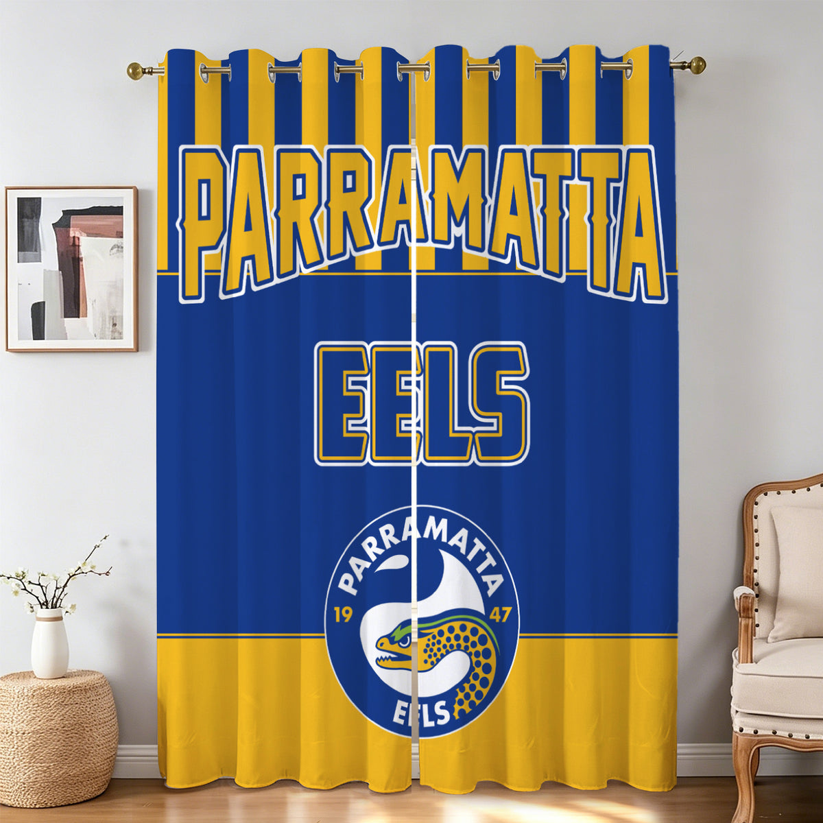 NRL curtains for bedroom decor