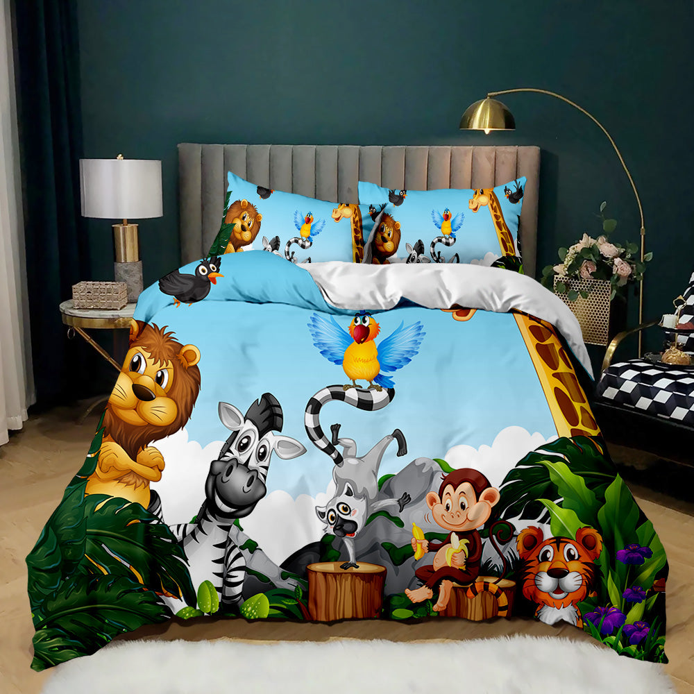 jungle themed bedding