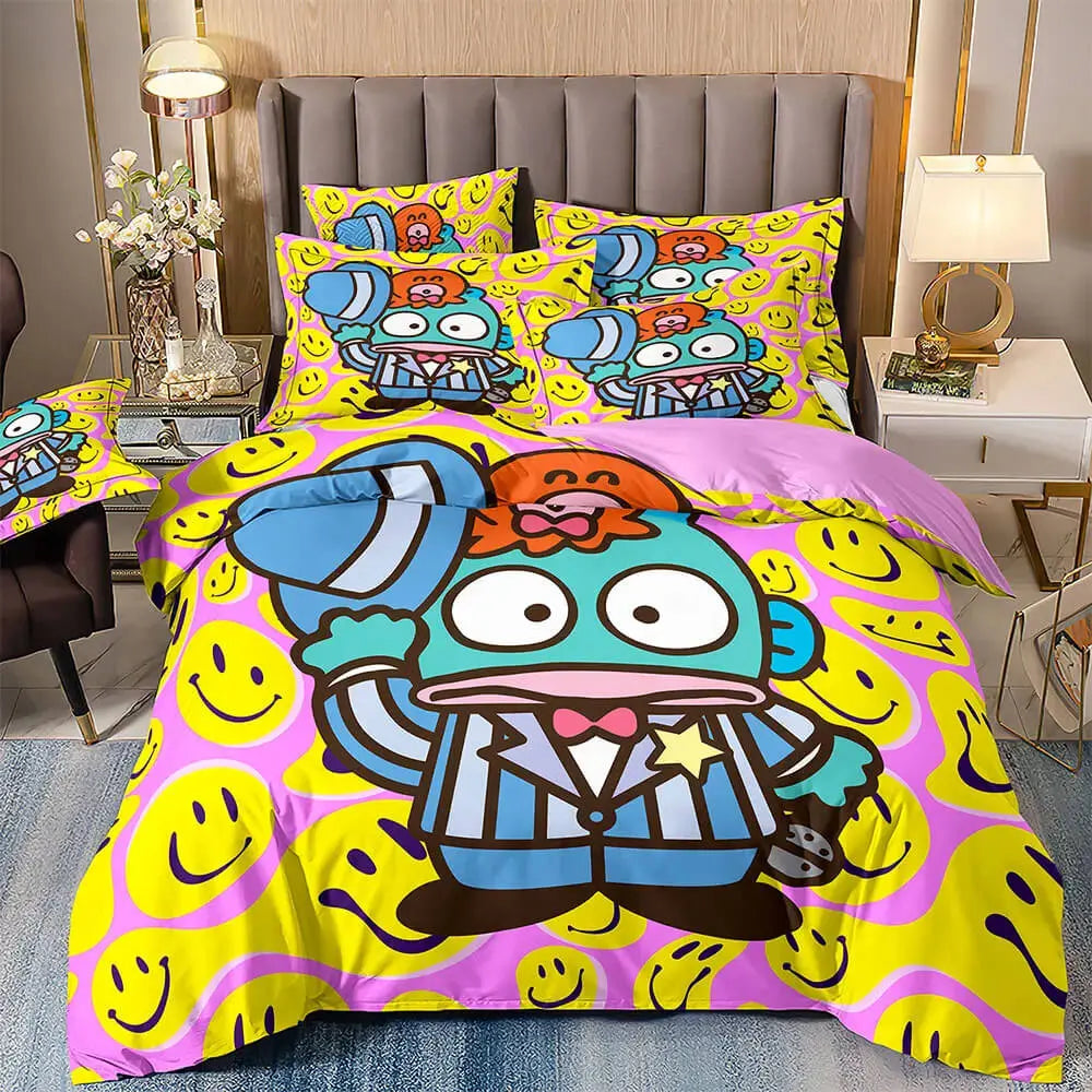 Sanrio Hangyodon Kids Duvet Cover Zirconic