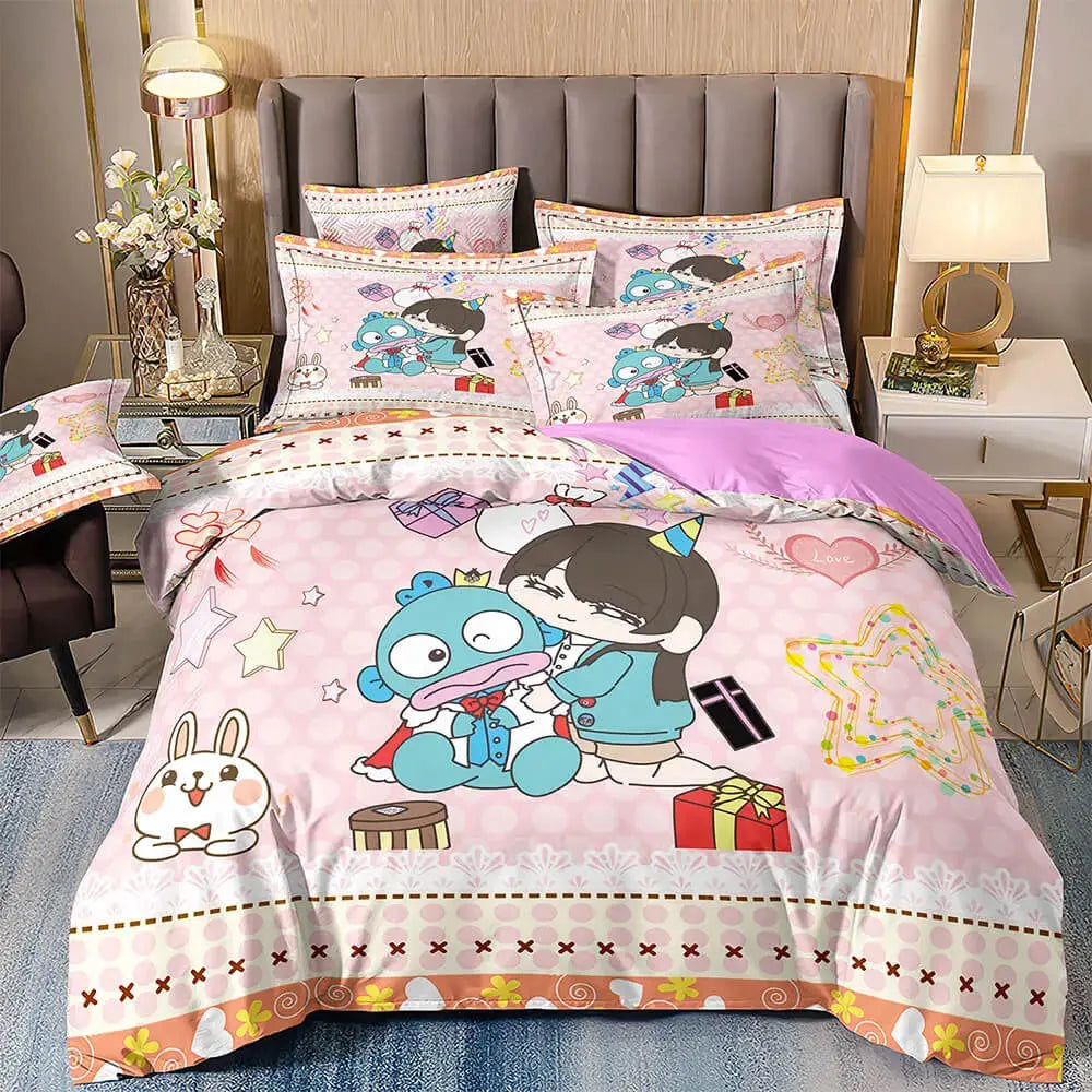 Sanrio Hangyodon Kids Quilt Cover Zirconic