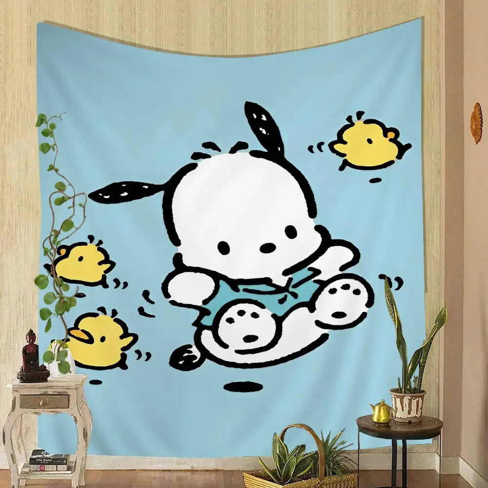 Sanrio Pochacco Tapestry