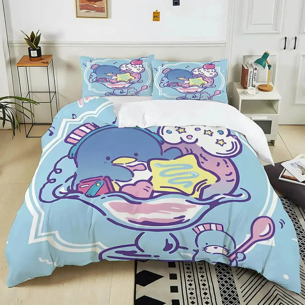 Sanrio Tuxedo Sam Doona Cover Zirconic