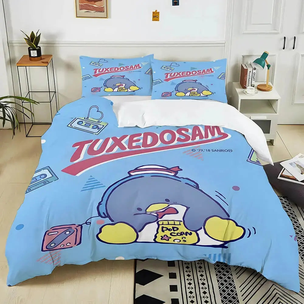 Sanrio Tuxedo Sam Doona Cover Zirconic