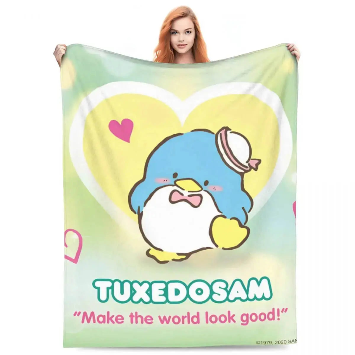 Sanrio Tuxedo Sam Kids Throw Blanket Zirconic