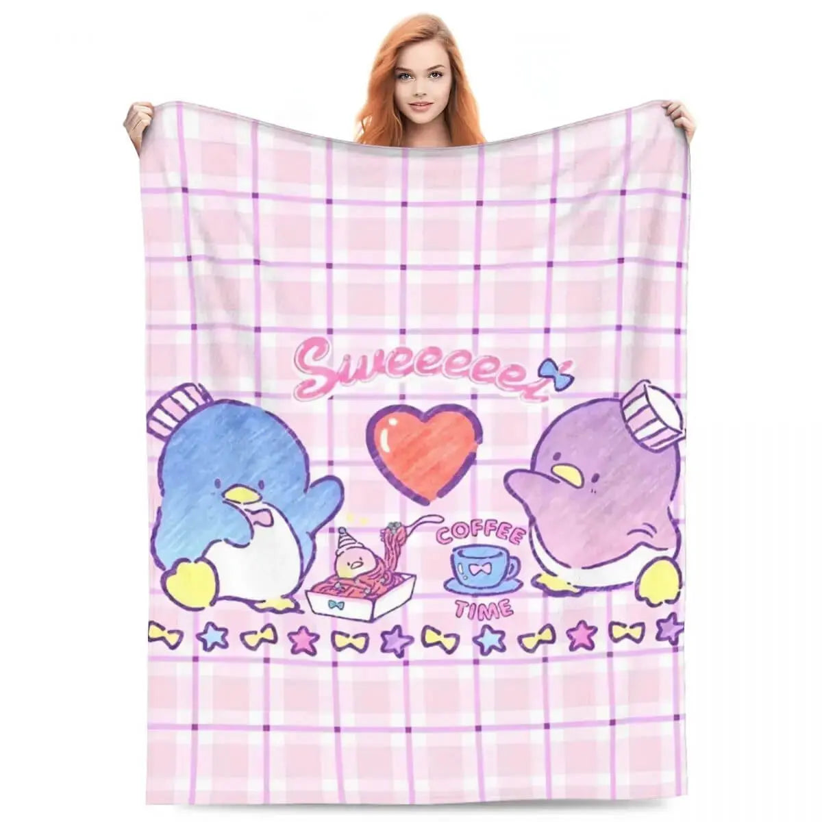 Sanrio Tuxedo Sam Kids Throw Blanket Zirconic