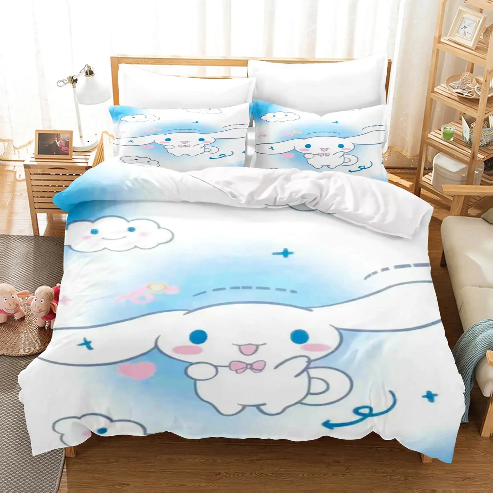 Sanrio Cinnamoroll Kids 3D Duvet Cover Zirconic
