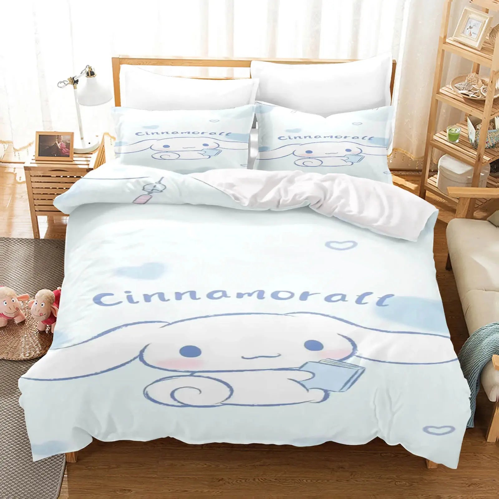 Sanrio Cinnamoroll Kids Birthday Gift Doona Cover Zirconic