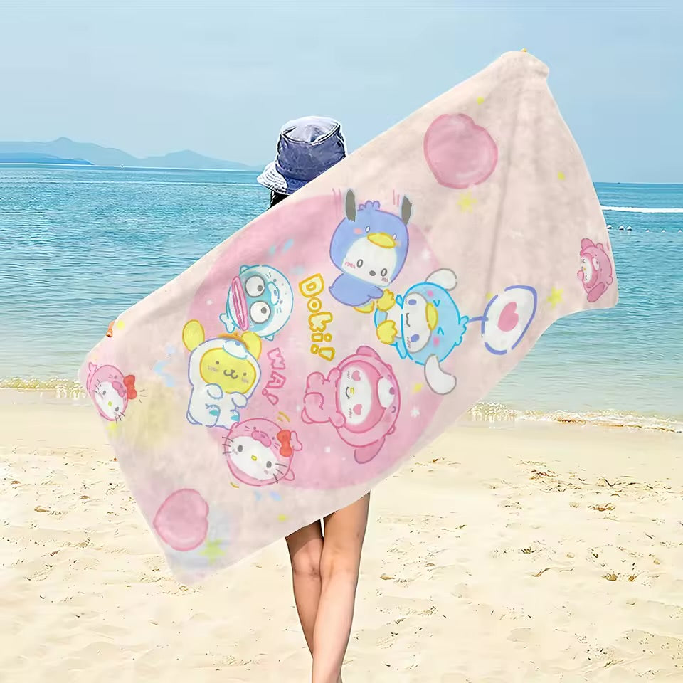Sanrio Kids Beach Towel