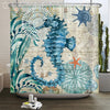 Sea Horse Shower Curtain My Store