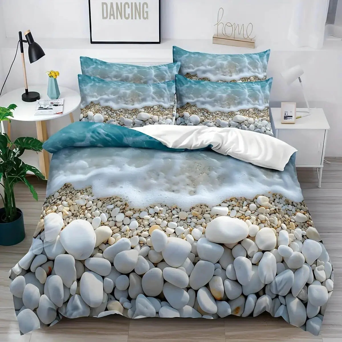 Seaside Oasis Duvet Cover